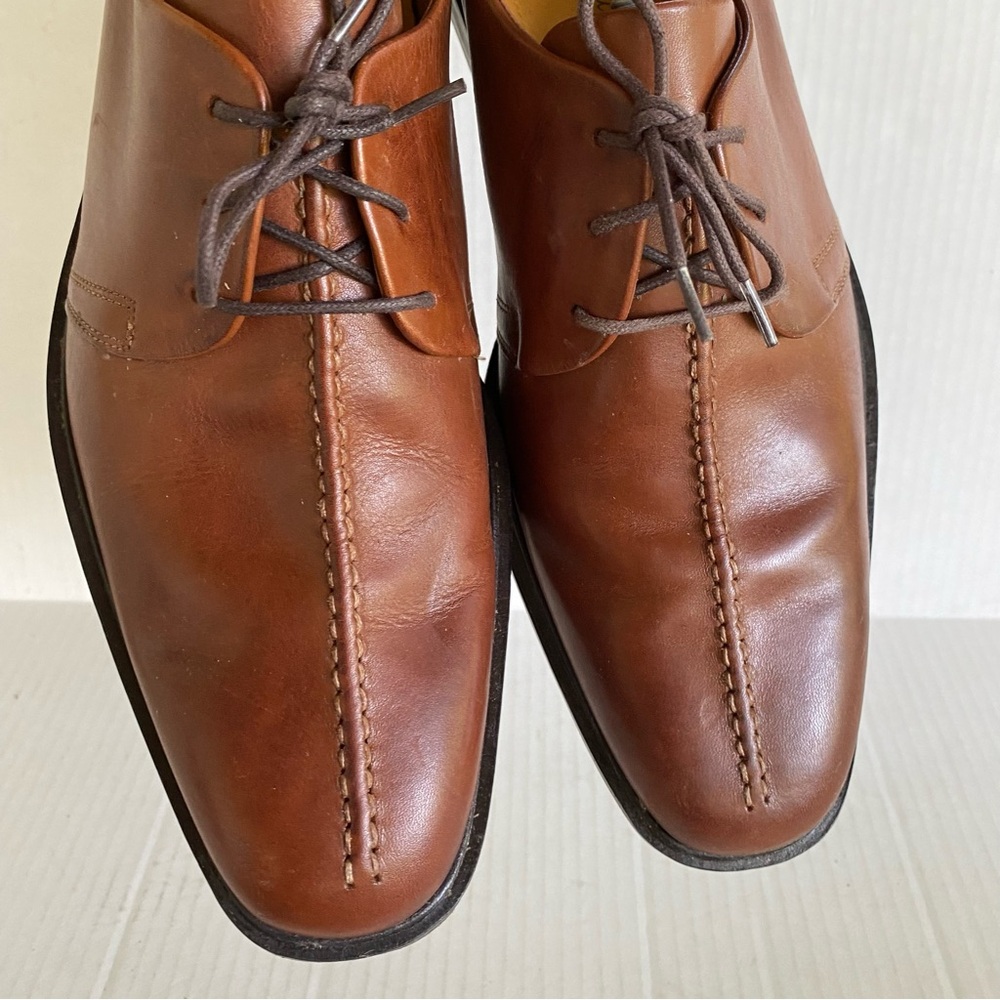 Cole Haan Split Toe Leather Oxford Dress Shoes - Picture 3 of 10